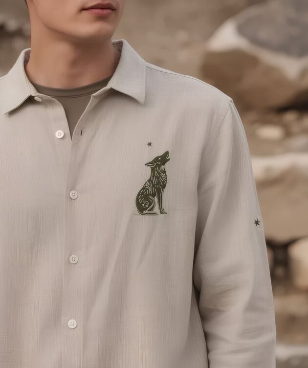 Camisa de Lino Sabia Madre – Vestimenta de Territorio